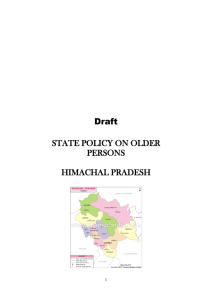 Draft  STATE POLICY ON OLDER PERSONS