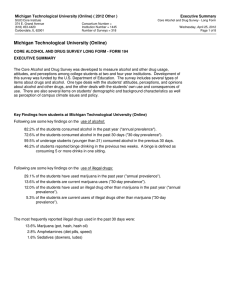 Executive Summary Michigan Technological University (Online) ( 2012 Other )