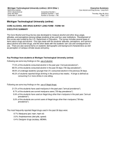 Executive Summary Michigan Technological University (online) ( 2014 Other )
