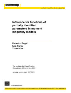 Inference for functions of partially identified parameters in moment inequality models