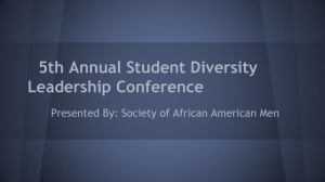 5th Annual Student Diversity Leadership Conference