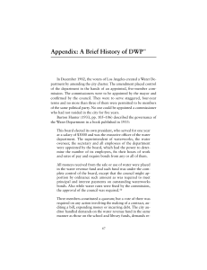 Appendix: A Brief History of DWP