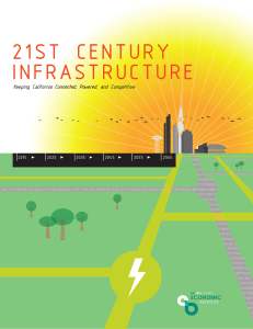 2 1 S T C E N T U R... I N F R A S T R U C... Keeping California Connected, Powered, and Competitive 2015