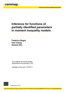 Inference for functions of partially identified parameters in moment inequality models