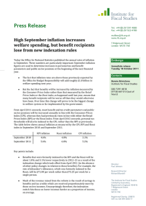 Press Release High September inflation increases