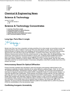 Chemical &amp; Engineering News: Science &amp; Technology Concentrates