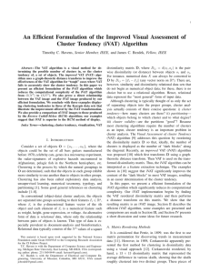 An Efﬁcient Formulation of the Improved Visual Assessment of d