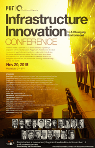 Infrastructure Innovation CONFERENCE In A Changing