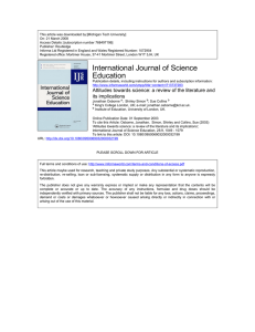 This article was downloaded by:[Michigan Tech University] On: 21 March 2008