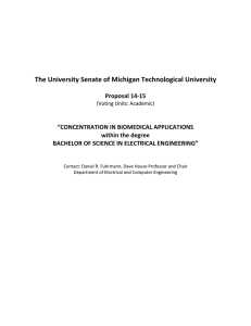 The University Senate of Michigan Technological University
