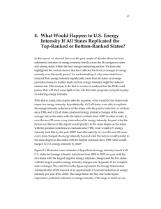 8. What Would Happen to U.S. Energy Top-Ranked or Bottom-Ranked States?