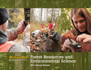 Forest Resources and Environmental Science 2011 Annual Review