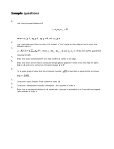 Sample questions