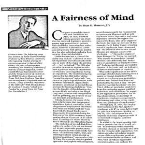 C Fairness of Mind
