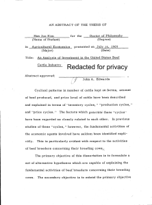 Redacted for privacy for the presented on July J5, 1969