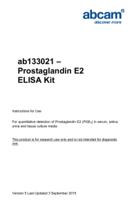 ab133021 – Prostaglandin E2 ELISA Kit