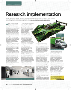 Research implementation PRODUCTS &amp; SERVICES
