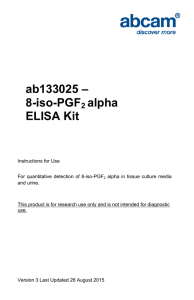 ab133025 – 8-iso-PGF alpha ELISA Kit