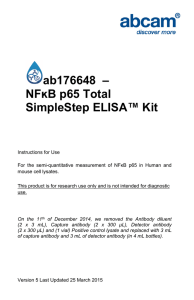 ab176648  – NFĸB p65 Total SimpleStep ELISA™ Kit