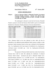 No .Fin. (Pen)B(10)-6/98-III  Government of Himachal Pradesh Finance