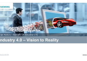 Industry 4.0 – Vision to Reality A ©