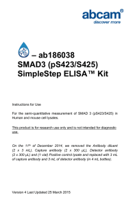 – ab186038 SMAD3 (pS423/S425) SimpleStep ELISA™ Kit