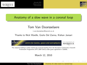 Anatomy of a slow wave in a coronal loop