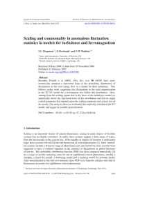 Scaling and commonality in anomalous fluctuation
