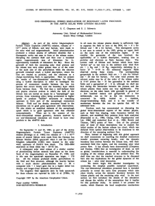 JOURNAL OF  GEOPHYSICAL RESEARCH, VOL.  92,  NO. ... OCTOBER 1,  1987