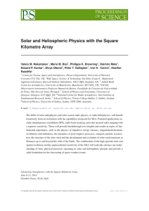 Solar and Heliospheric Physics with the Square Kilometre Array