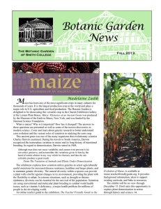 Botanic Garden News M Madelaine Zadik