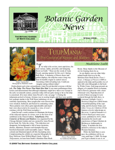 Botanic Garden News “T Madelaine Zadik