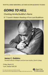 GOING TO HELL Chanting Amida Buddha's Name  James C. Dobbins