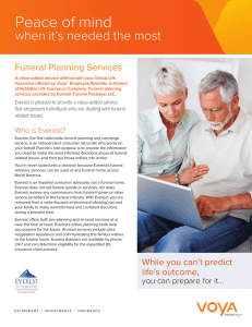 Peace of mind when it’s needed the most Funeral Planning Services