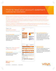 How to read your account statement