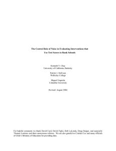 The Central Role of Noise in Evaluating Interventions that