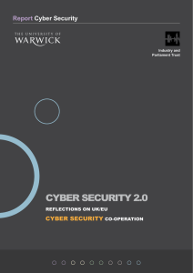 CYBER SECURITY 2.0  Report Cyber Security