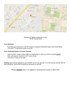 Directions to Offices of Episodes of Care 118 29 Avenue South