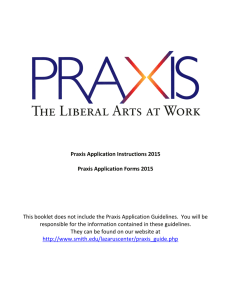 Praxis Application Instructions 2015  Praxis Application Forms 2015