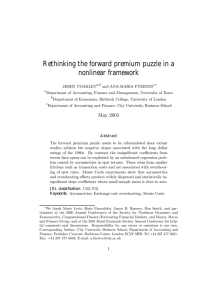 Rethinking the forward premium puzzle in a nonlinear framework