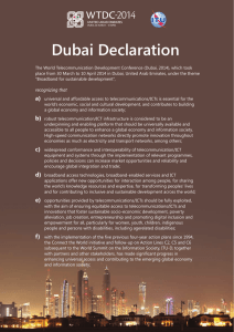 Dubai Declaration