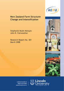 AE U R New Zealand Farm Structure