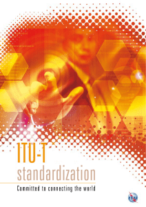 standardization Committed to connecting the world