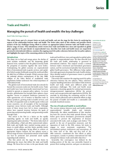 Series Trade and Health 1