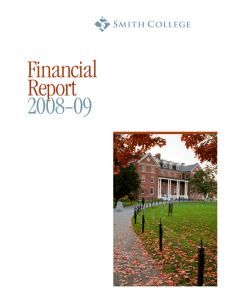 Financial Report 2008--09