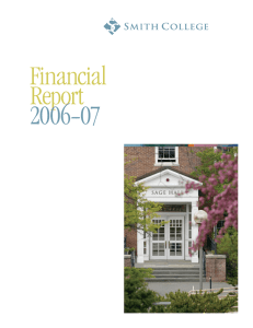 Financial Report 2006--07