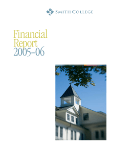 Financial Report 2005--06