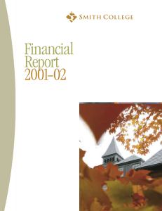 Financial Report 2001--02