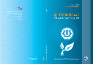 QUESTION 24/2 ITU-D  STUDY GROUP 2 FINAL REPORT