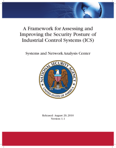 A Framework for Assessing and Improving the Security Posture of